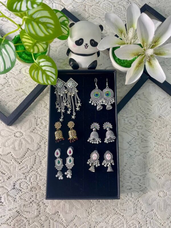 Earrings combo with box