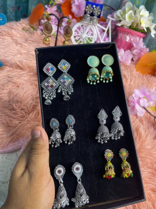 Earrings combo with box