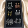 Earrings 6 pis combo box