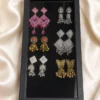 Earrings 6 pis combo box