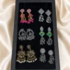 Earrings 6 pis combo box