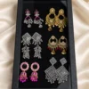 Earrings 6 pis combo box